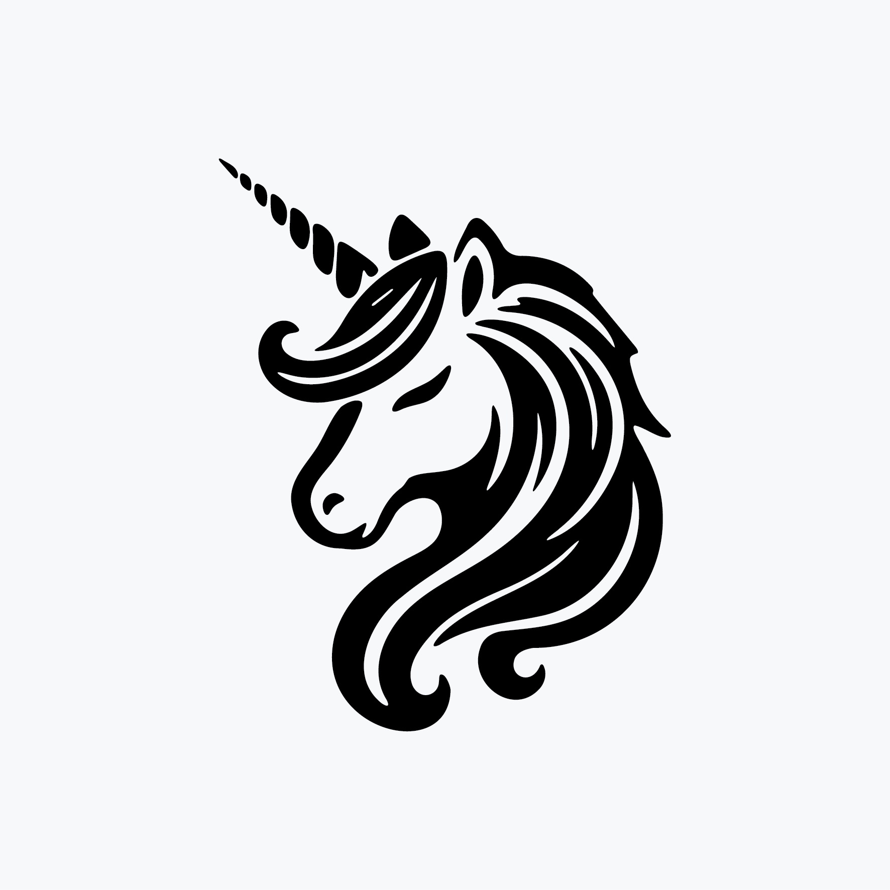 קעקוע יוניקורן קסום