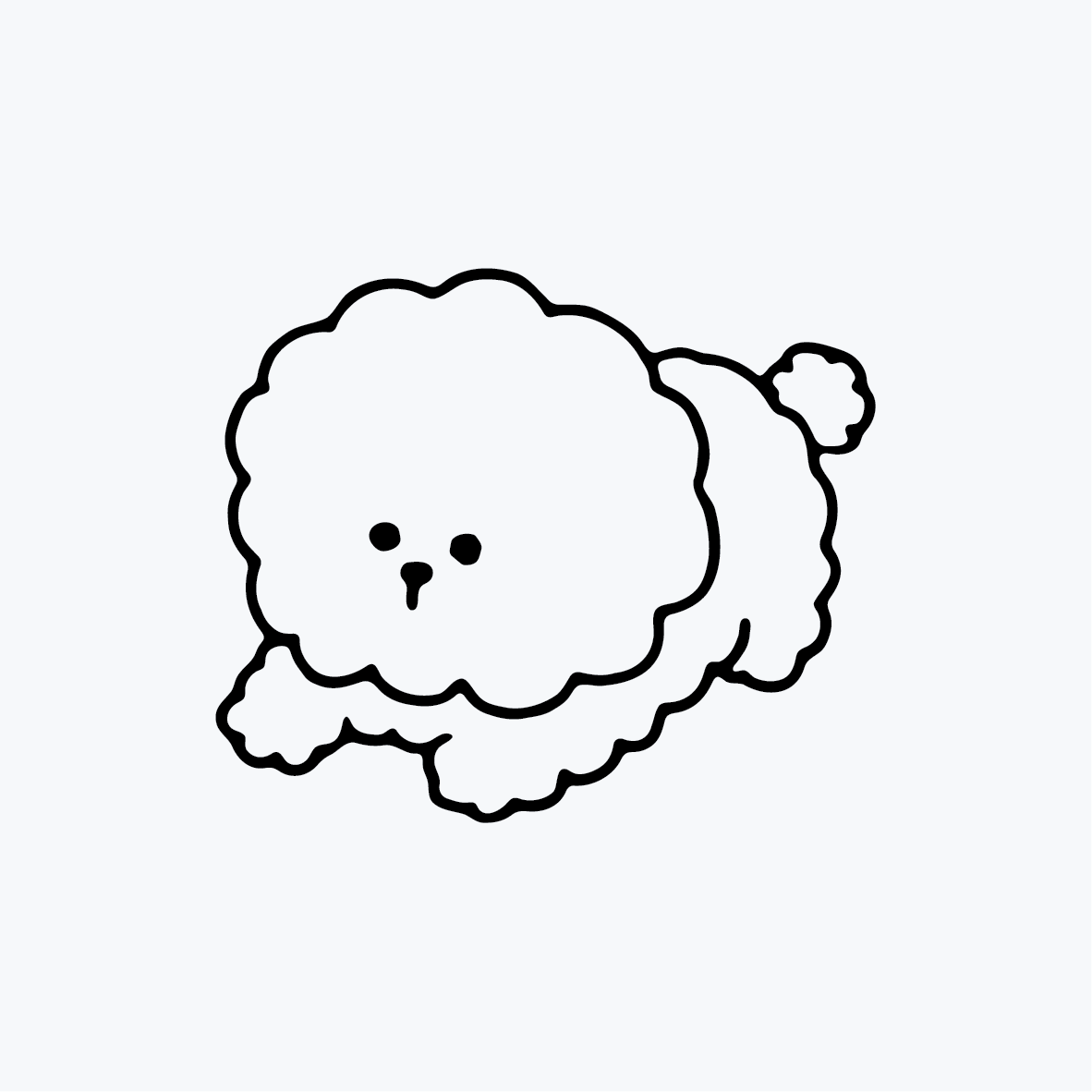 קעקוע כלב פלאפי