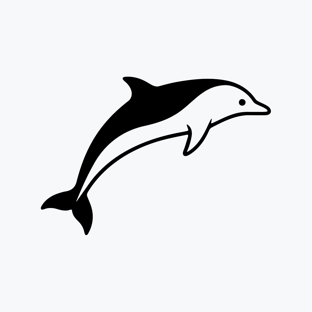 קעקוע דולפין קופץ