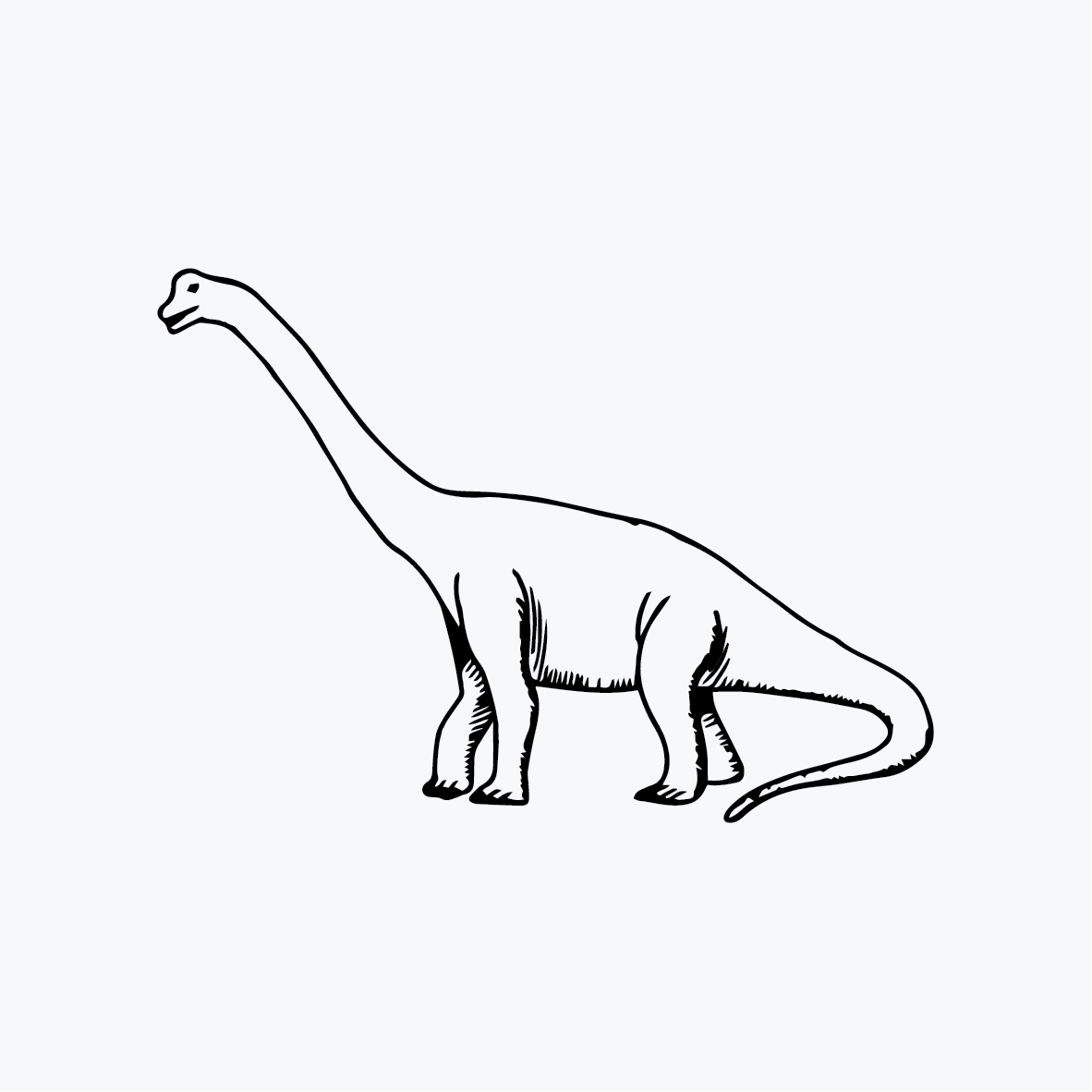 קעקוע ברכיוזאורוס