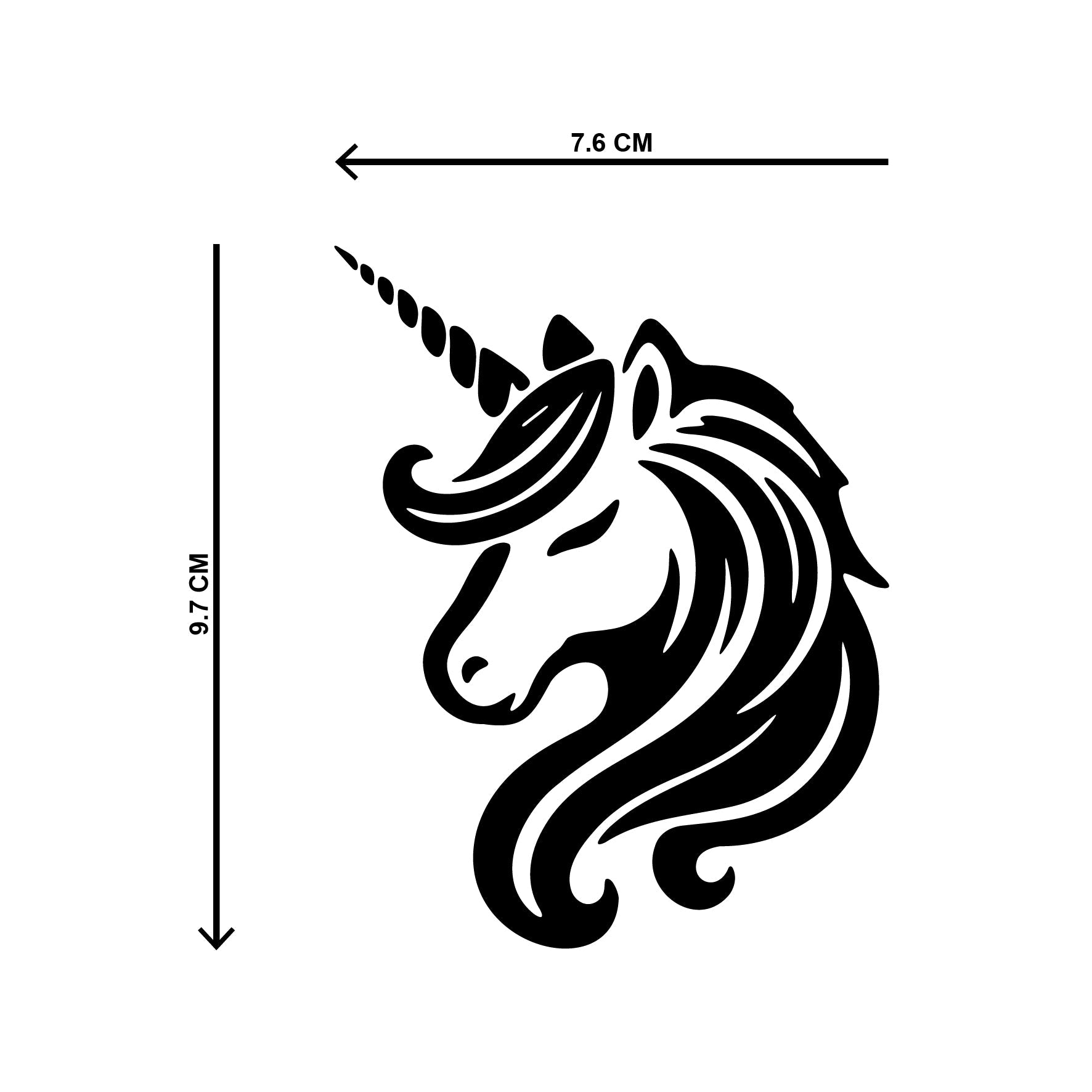 קעקוע יוניקורן קסום