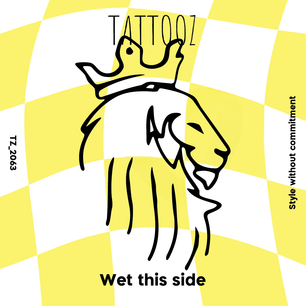 קעקוע אריה המלך