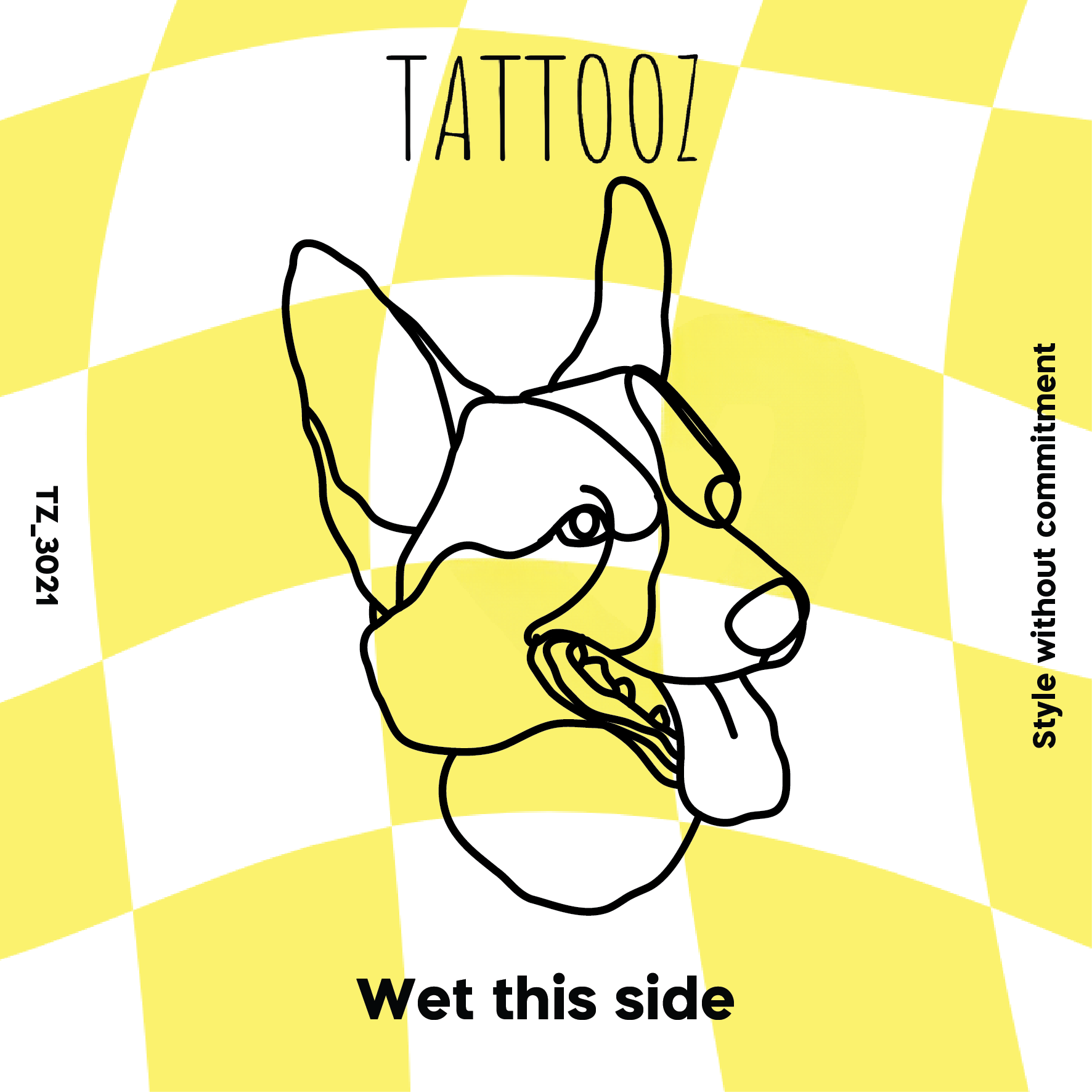 קעקוע כלב נאמן