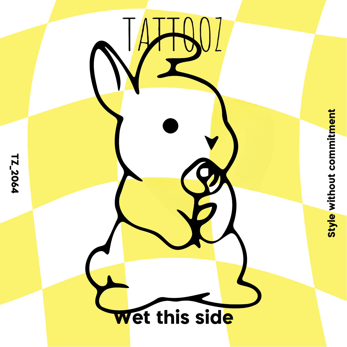 קעקוע ארנב מתוק