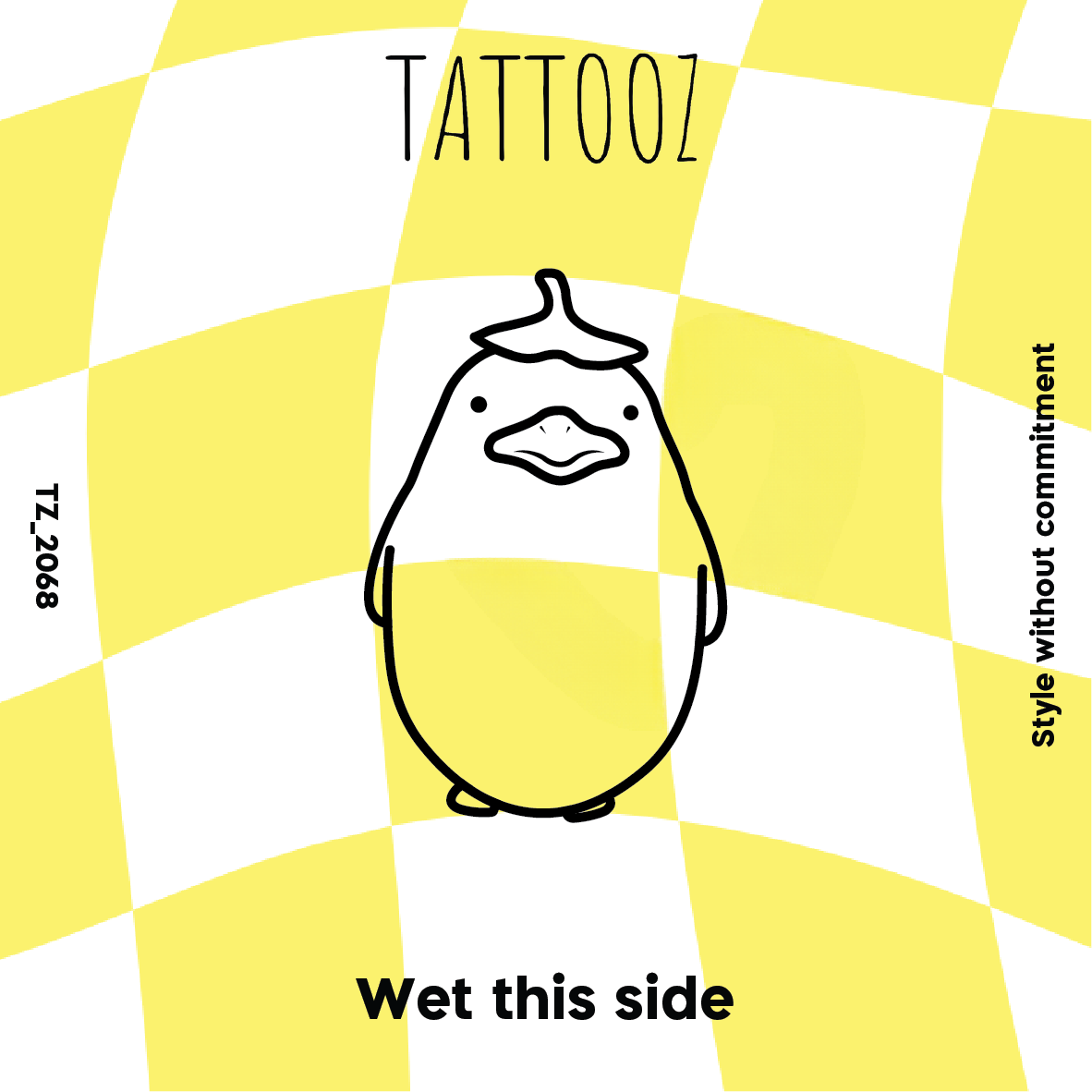 קעקוע פלטיפוס חמוד