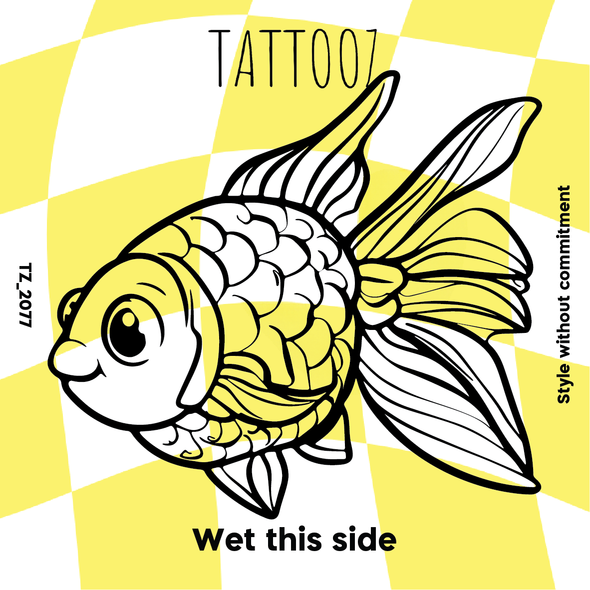 קעקוע דג זהב