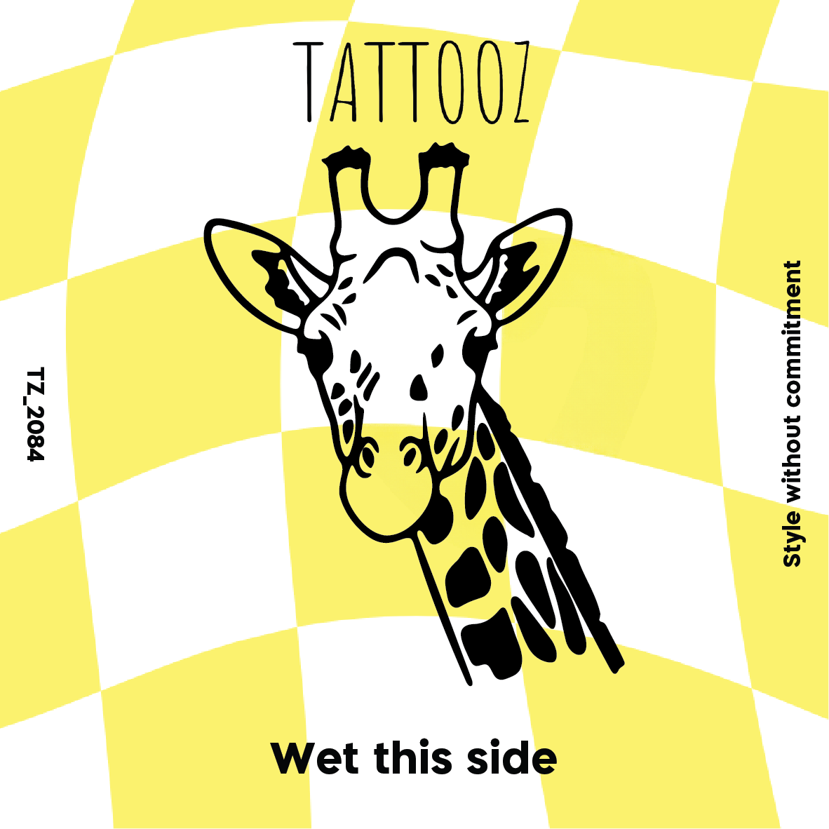 קעקוע ג'ירף מגניב