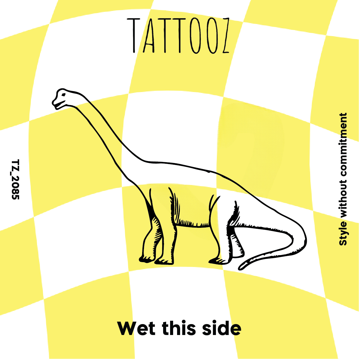 קעקוע ברכיוזאורוס