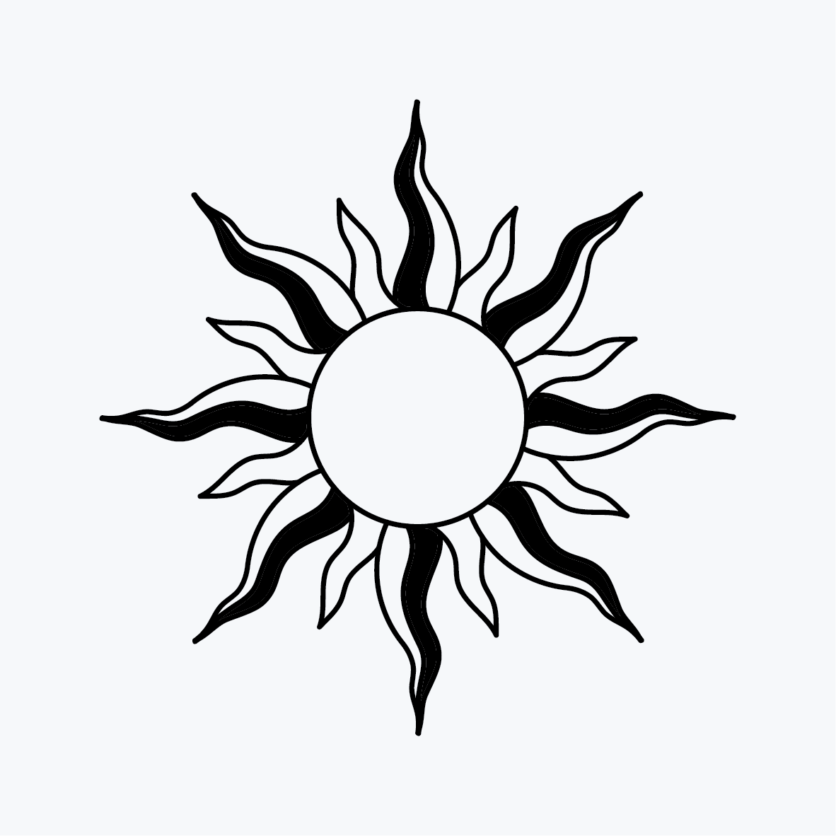 קעקוע להבת השמש