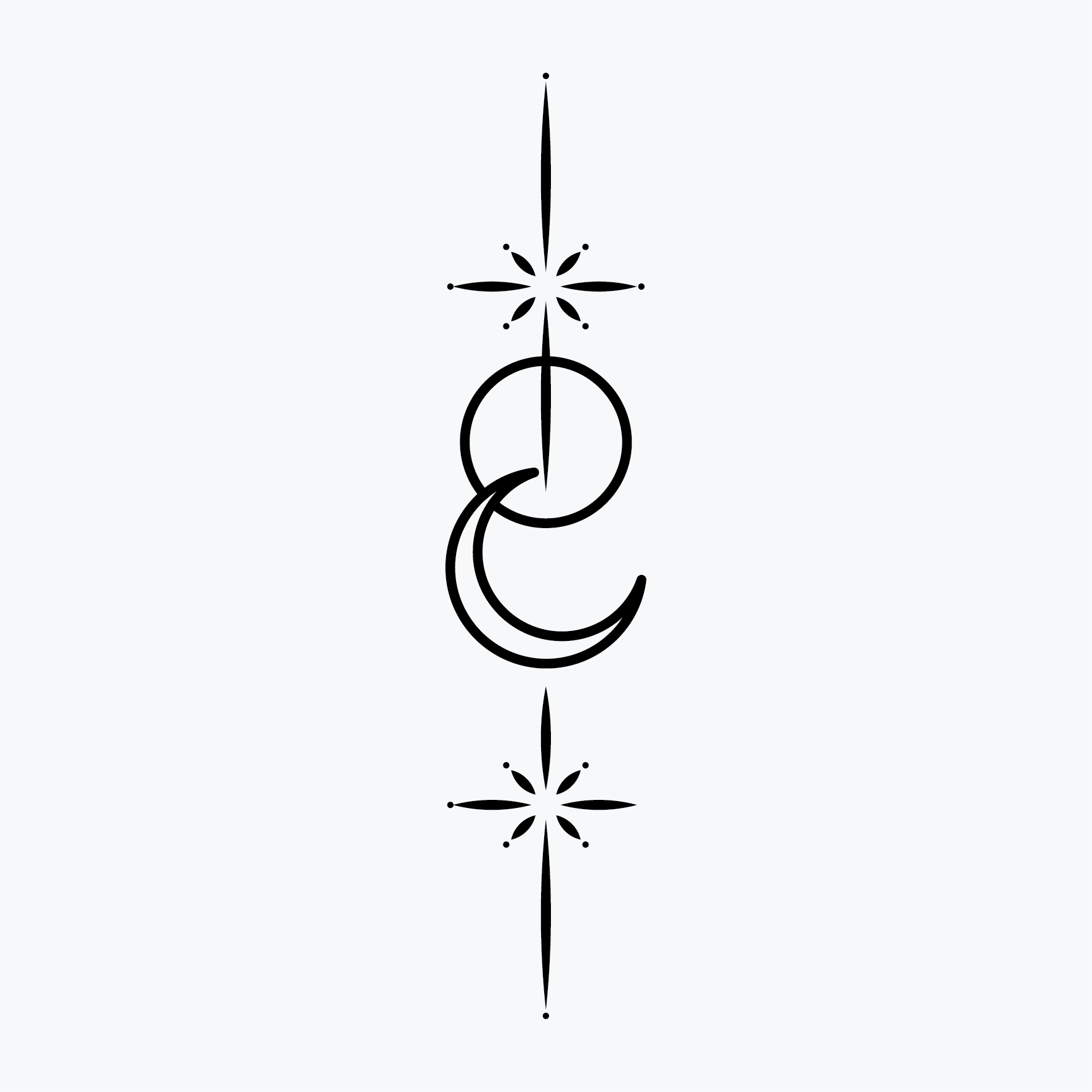 קעקוע הרמוניה שמימית