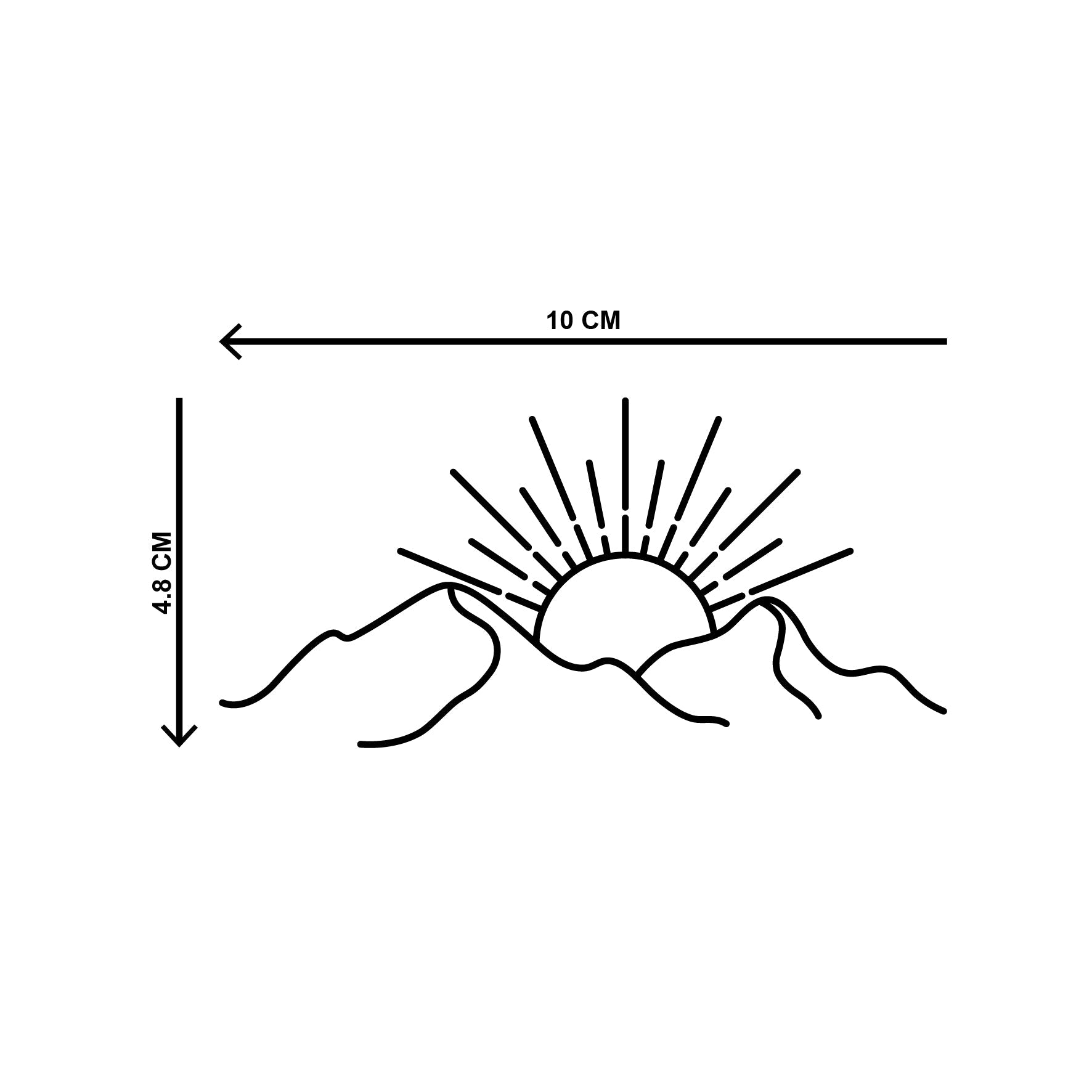 קעקוע זריחה עולה