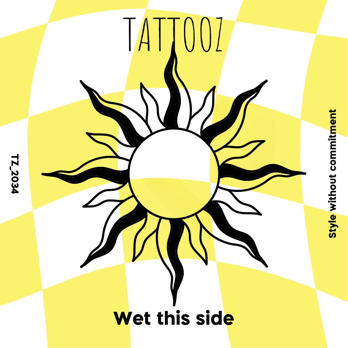 קעקוע להבת השמש