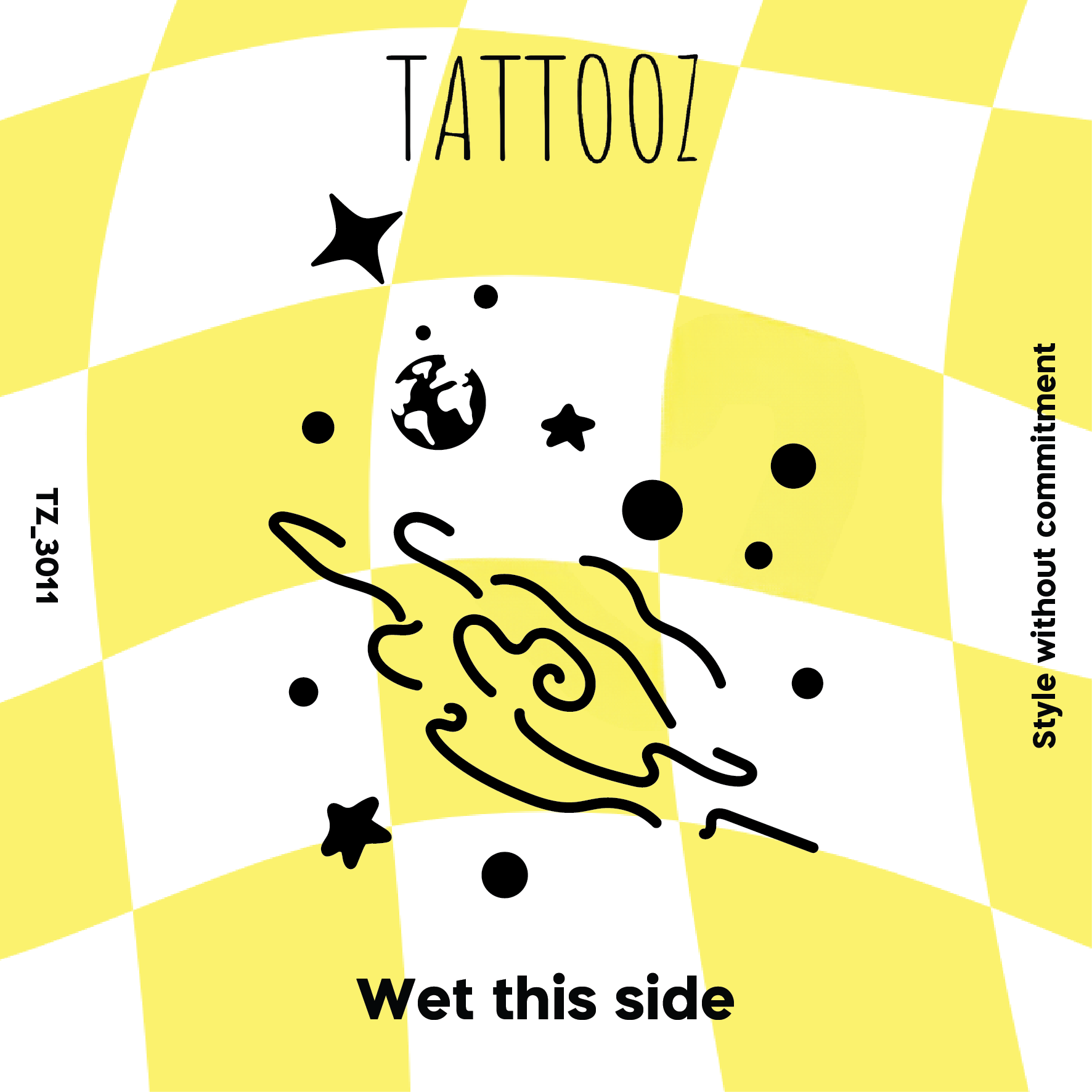 קעקוע יופי הגלקסיה