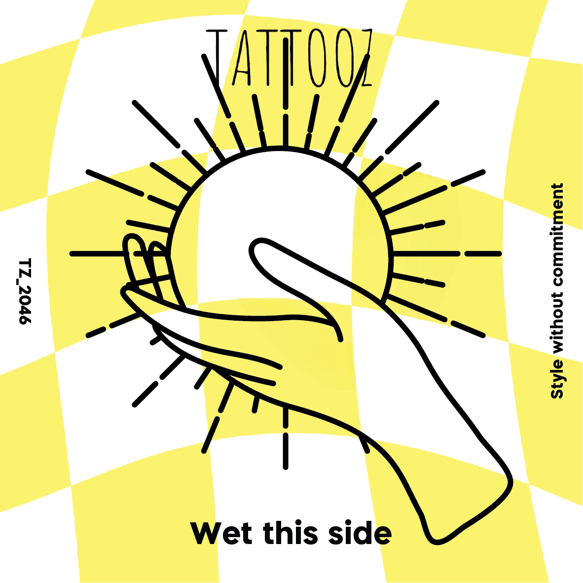 קעקוע השמש אצלי